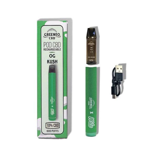 Vape Pen CBD Og Kush Greeneo – Image 2