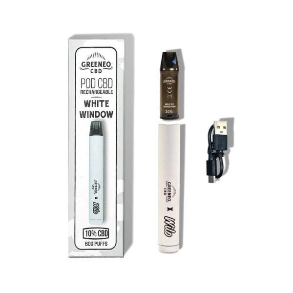 Vape Pen CBD White Widow Greeneo – Image 2