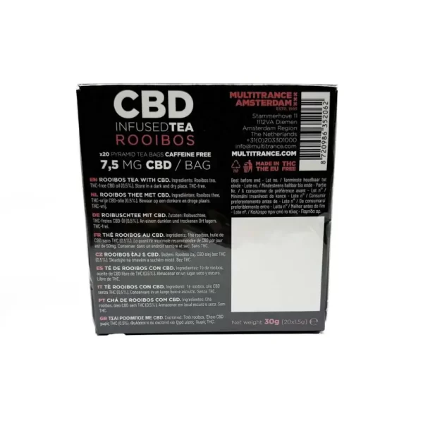 Thé rooibos CBD Multitrance – Image 3