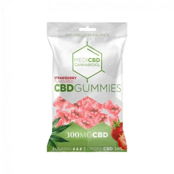 Bonbons CBD Fraise MediCBD