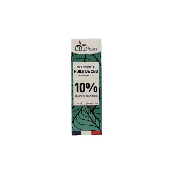 Huile CBD 10% CBD'eau – Image 3