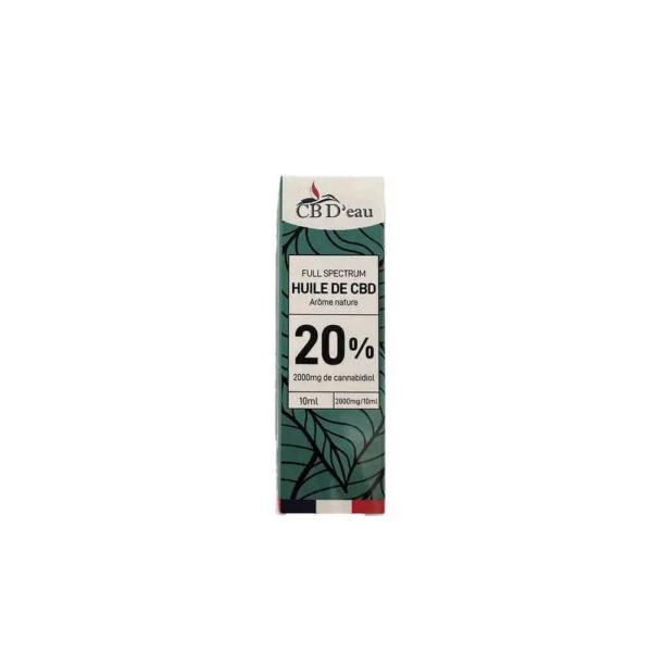 Huile CBD 20% CBD'eau – Image 3