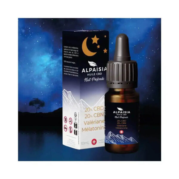 Huile CBD 20% sommeil Alpaisia – Image 2