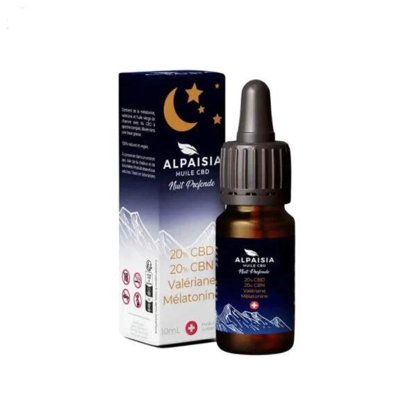 Huile CBD 20% sommeil Alpaisia