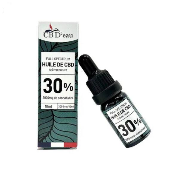 Huile CBD 30% CBD'eau