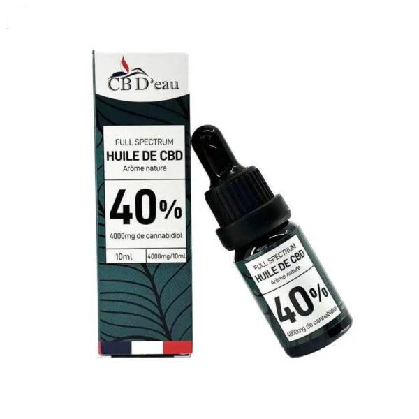 Huile CBD 40% CBD'eau