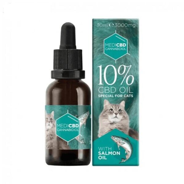 Huile CBD pour chat 10% MediCBD